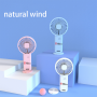 Novo Ventilador Pequeno Portátil Ventilador Mini USB Recarregável Presente