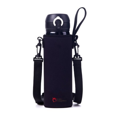water bottle with sleeve and strap