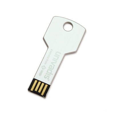 Mini cartão de memória USB de metal a granel promocional Chaves em forma de Design