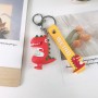 Chaveiro de PVC 3D dinossauro presentes da moda por fabricante da China