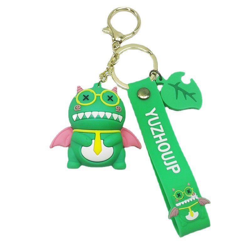 Chaveiro personalizado de desenho animado em PVC