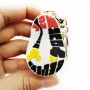 Fashion Cool Trend Shoes Silicone Rubber Keychain Men Car Key Ring