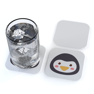 Descanso de copo personalizado em silicone