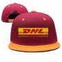 Atacado moda hip pop personalizado bonés de beisebol com logotipo da DHL para homens