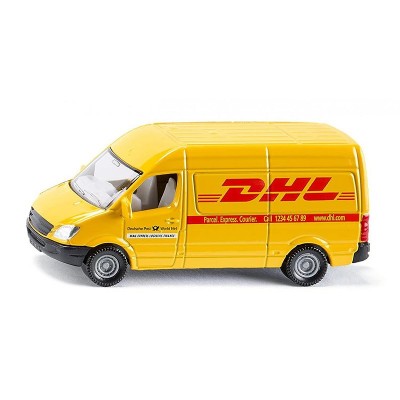 Caminhão de Transporte Amarelo DHL