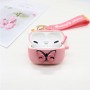 Estojo Rosa Claro para Airpods Silicone Fofo para Brindes Promocionais