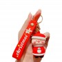 Chaveiros de borracha de silicone