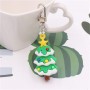 Chaveiro mini árvore de Natal em PVC macio ideias de presente de Natal