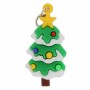 Chaveiro mini árvore de Natal em PVC macio ideias de presente de Natal
