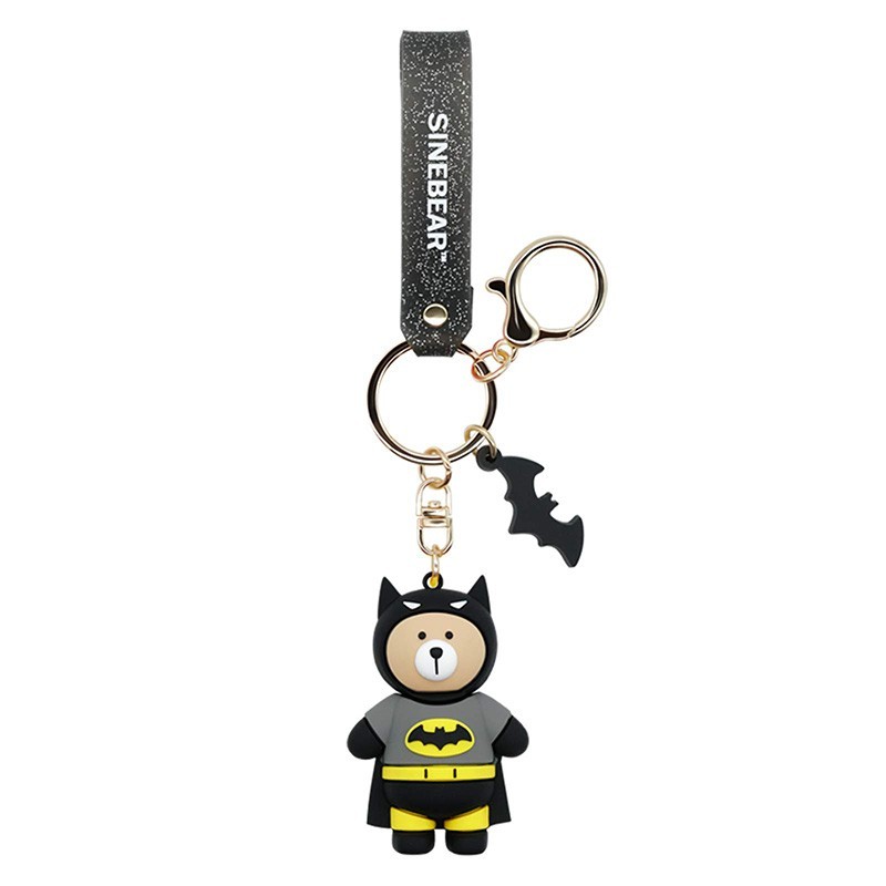 chaveiro de borracha batman sinebear