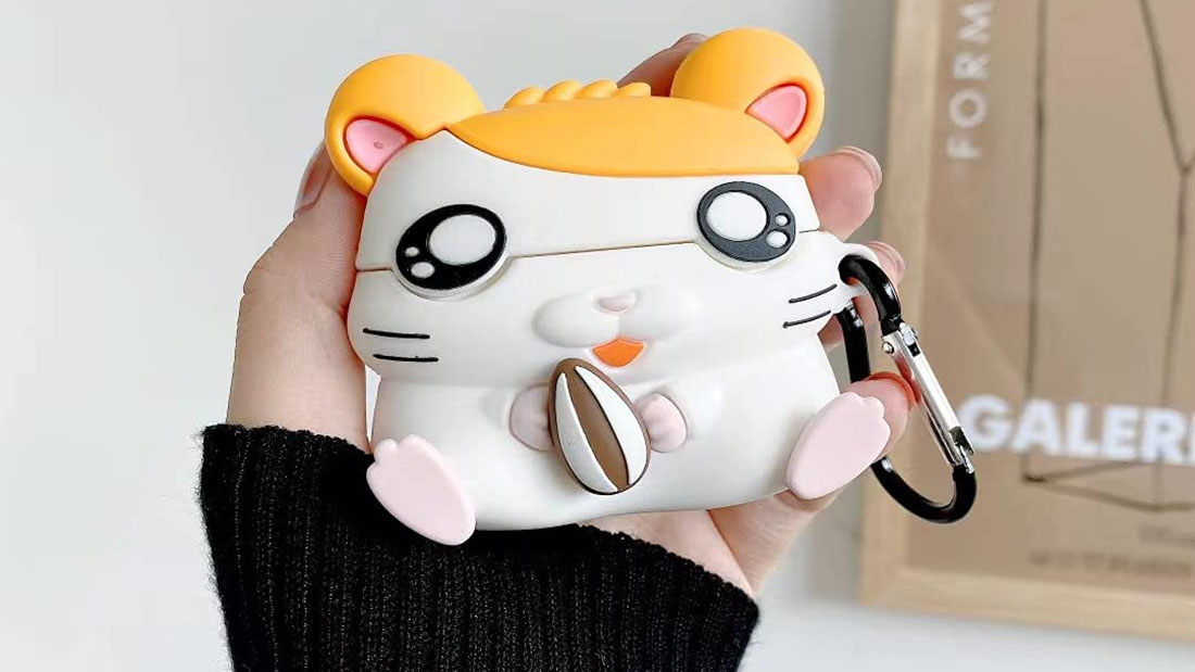 cartoon hamtaro airpod case custom personalised wedding items